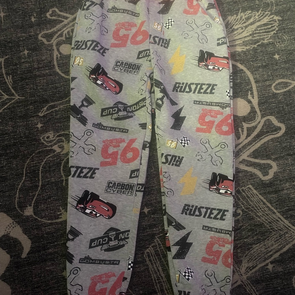 Gray Cars Joggers